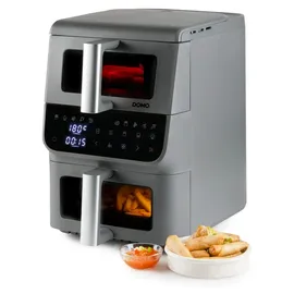 DOMO Heißluftfritteuse DO550FR grau