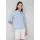 s.Oliver Kurzarmbluse Relaxed Fit Blau 44