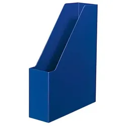 Stehsammler i-LINE, DIN A4/C4, elegant, stilvoll, hochglänzend, blau