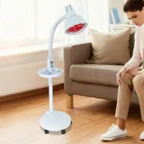 Infrarot Lampe 275w Rotlichtlampe Wärmelampe Infrarotlampe Mit Ständer Stehlampe Infrarot Licht Infrarotstrahler Einstellbare Temperatur Rotlicht Strahler Für Leichtigkeit