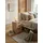 KADIMA DESIGN Nachtschrank Kadima 31 x 31 x 49 cm Beige