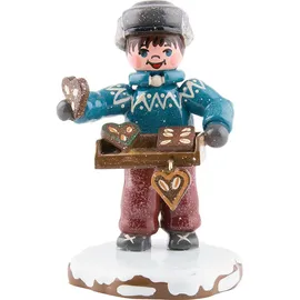 Hubrig Volkskunst GmbH Hubrig-Volkskunst Winterkinder Leckere Lebkuchen Höhe 6,5cm