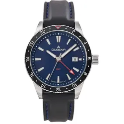 Dugena Herrenuhr GMT 4461133 - silber