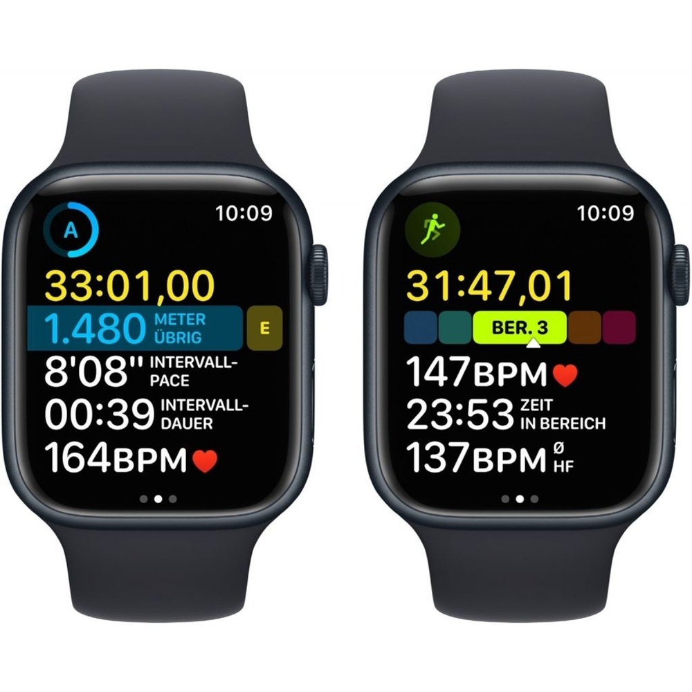 GPS 45 Sportarmband Apple Series Watch Cellular Preisvergleich! mitternacht 550,90 8 im ab Aluminiumgehäuse € + mm mitternacht