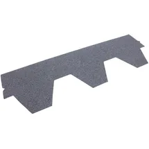 DAPRONA Dachschindeln Hexagonal 1 m x 32 cm 20 Stück Grau