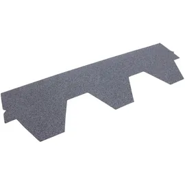 DAPRONA Dachschindeln Hexagonal 1 m x 32 cm 20 Stück Grau