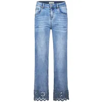 Cartoon Damen Stretch-Jeans mit Stickerei 44, Blau - 44W