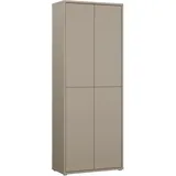 Forte Alice Springs 74,5 x 191,9 x 34,9 cm 4-türig taupe / taupe