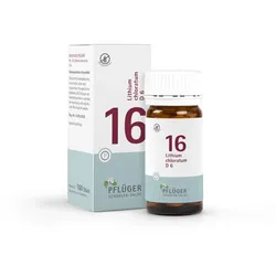 Schüßler-Salz Nr. 16 Lithium chloratum D6 100 St Tabletten