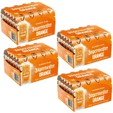 Jägermeister ORANGE – 96 x 0,02l Premium Kräuterlikör Shots 33% Vol. – Fruchtig-frisch mit Citrusöl-Extrakt aus sonnengereiften sizilianischen Orangen – 56 erlesene Kräuter