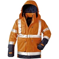 Warnschutz-Jacke 2in1 Stufe 3 Größe XL orange, elysee
