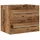 vidaXL Waschbeckenunterschrank Altholz-Optik 60x38,5x48 cm