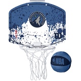 Wilson Mini-Basketballkorb NBA TEAM MINI HOOP, MINNESOTA TIMBERWOLVES, Kunststoff