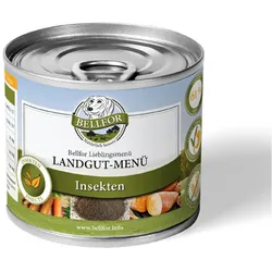 Bellfor Hundefutter Nass mit Insekten - Landgut-Menü 200 g