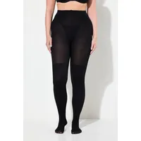 Ulla Popken Strumpfhose in schwarz | 46-48