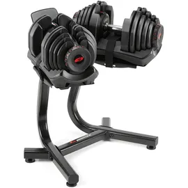 Bowflex 1090i Hanteln (Paar & Stand mit Medienfach)