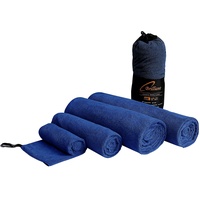 Schwar Textilien Microfaser Handtuch Duschtuch Badetuch Strandtuch Reisehandtuch 5 Farben Farbe Blau Größe 60x120 cm