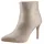 aniston shoes Stiefelette ANISTON SHOES, Damen, Gr. 41, beige, Velourslederimitat, Glitzer, Schuhe Stiefelette, Abendstiefelette mit Glitzersteinchen - NEUE KOLLEKTION