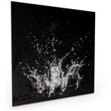 Primedeco Küchenrückwand Küchenrückwand Spritzschutz Glas mit Motiv Wassersplash 40 cm x 40 cm