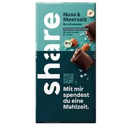 share Bio Nuss & Meersalz Schokolade 100,0 g