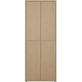 Forte Alice Springs 74,5 x 191,9 x 34,9 cm 4-türig beige/braun