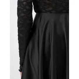 Yas Satinrock Damen Schwarz 40