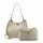 U.S. Polo Assn. Middleton Hobo Bag Shopper Polyurethan Beige/White