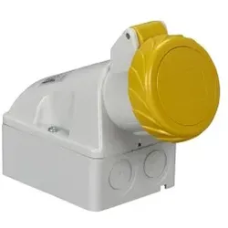 Schneider Electric 83151 Wandsteckdose, 16A, 2p+E, 100-130 V AC, IP67