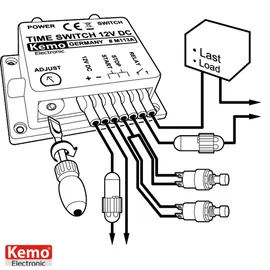 Kemo M113A Zeitrelais Baustein 2s - 23 min