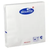 alouette Servietten weiß 3-lagig 16,5 x 16,5 cm 30 St.