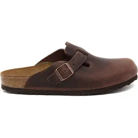 Birkenstock Boston Nubukleder geölt schmal habana 38