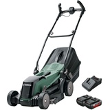 Bosch Akku-Rasenmäher EasyRotak 36-550 (36 Volt, 2 x Akku 2,0 Ah, Schnittbreite: 37 cm, Rasenflächen bis 550 m2, in Kartonverpackung)