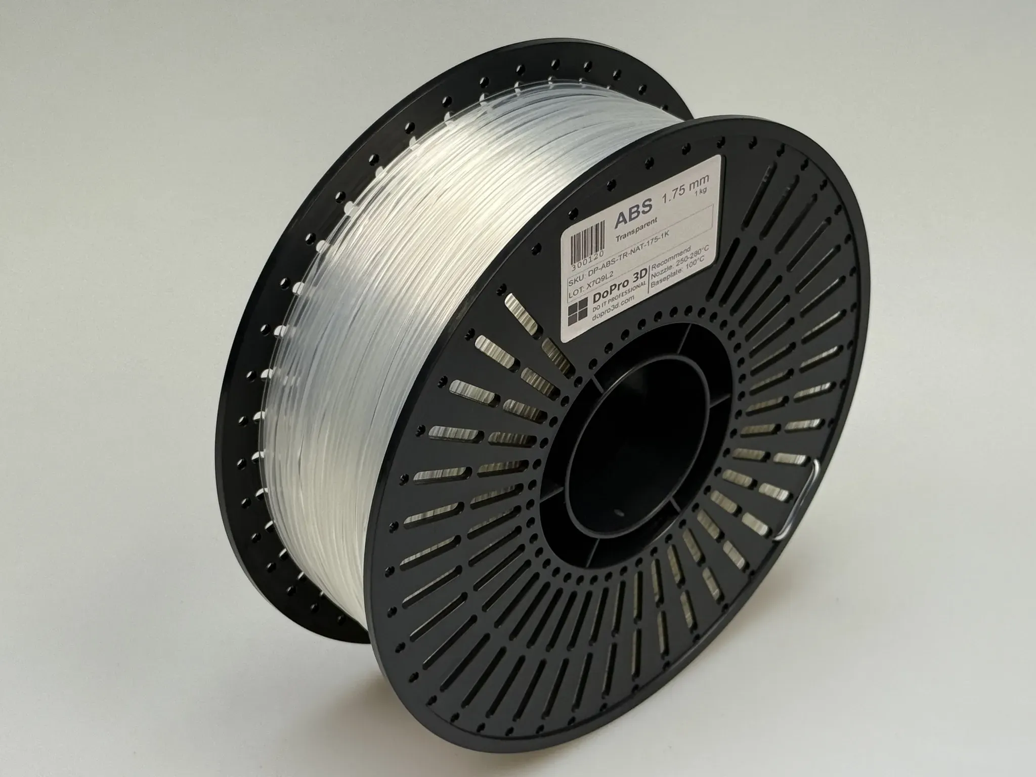 DoPro 3D ABS Filament Crystal Clear – Nexyl Class – 1,75 mm – 1,0 kg