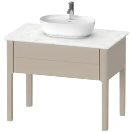 Duravit Waschtischunterschrank 1 Auszug 93,8 x 74,3 cm Taupe Seidenmatt