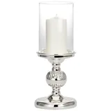 hermann bauer jun. kollektion gmbh Windlicht Oriental Metall Silber