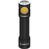 Armytek Prime C2 Magnet USB Warm LED Taschenlampe mit Gürtelclip, mit Holster akkubetrieben 930lm 105g