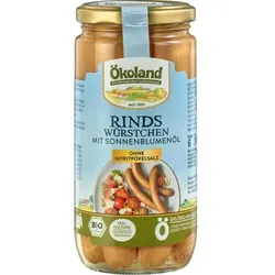 Ökoland Rinder-Wiener bio (6St)