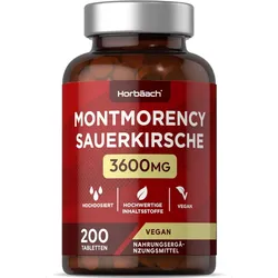 Horbaach Montmorency Sauerkirsche Tabletten 200 St