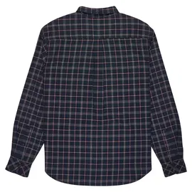 Element Button Down Regular Flannel Hemd tartan blue Gr. M