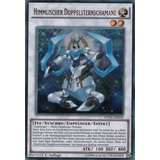 DUSA-DE018 - Himmlischer Doppelsternschamane - Ultra Rare - Deutsch - im Set mit Ultrapro Toploader - Yugioh