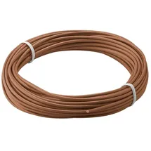 goobay 55040 Elektrisches Kabel 10 m Braun