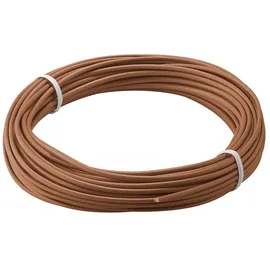 goobay 55040 Elektrisches Kabel 10 m Braun