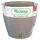 riviera system Übertopf RIVIERA Wasserauffangschale – Rund – Ø 36 x H 33 cm – Taupe