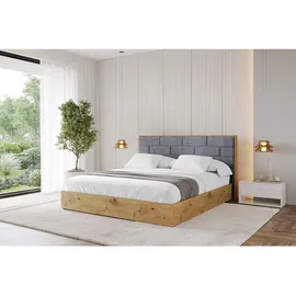 altdecor ENZO8 160 x 200 cm H3 Dunkelgrau