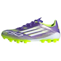 adidas F50 League AG Herren Purple Rush/Cloud White/Lucid Lemon 43 1/3