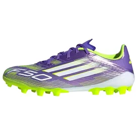 adidas F50 League AG Herren Purple Rush/Cloud White/Lucid Lemon 43 1/3