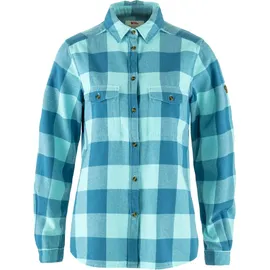 Fjällräven Damen Övik Heavy Flannel Bluse (Größe M, blau)