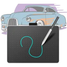 Wacom One M Stifttablett inkl. batterielosem EMR-Stift, Bluetooth-Verbindung, für Windows, Mac, Chromebook und Android – perfekt für kreative Einsteiger, digitales Zeichnen