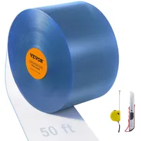 Vevor Streifenvorhang, 50' Länge x 8" Breite x 0,08"