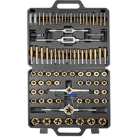 Vevor Gewindebohrer- und Schneideisensatz 86-teilig M3 bis M12 Nr. 4 bis 5/8 Zoll